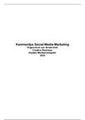 Samenvatting kennisclips Social Media Marketing, Creative Business, HVA