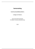 Samenvatting Communicatieklassiekers colleges&artikelen