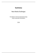 Summary New Media Challenges ENG