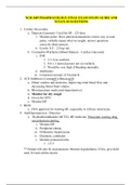 NUR 2407 PHARMACOLOGY FINAL EXAM STUDY GUIDE AND NCLEX SUGGESTIONS / NUR2407 PHARMACOLOGY FINAL EXAM STUDY GUIDE AND NCLEX SUGGESTIONS (COMPLETE ANSWERS -100% VERIFIED)RASMUSSEN COLLEGE (LATEST 2020) 