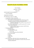 NUR 2571 EXAM 3 MATERIAL NOTES / NUR2571 EXAM 3 MATERIAL NOTES (COMPLETE ANSWERS -100% VERIFIED)RASMUSSEN COLLEGE (LATEST 2020) 