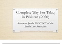 Get Islamic Guide About Talaq Procedure in Pakistan (2020)