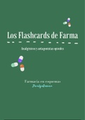 Flashcards: analagésicos y antagonistas opioides