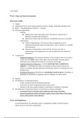 Foundations of Business Administration Summary