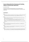 Samenvattingsopdrachten (tentamenstof) Inleiding Media en Communicatie (2020-2021)