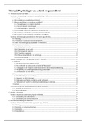 Complete samenvatting van alle tentamenstof van PB0204 Psychologie van arbeid en gezondheid