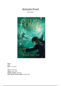 Book report: Artemis Fowl