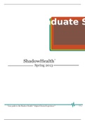 shadow health undergraduate student workbook
