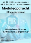 NCOI moduleopdracht HR Management geslaagd plaatsbepaling strategisch HRM