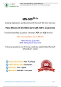  Microsoft MS-600 Practice Test, MS-600 Exam Dumps 2020 Update