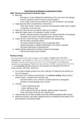 GMAT Verbal- Reading Comprehension Notes
