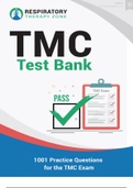 TMC Test Bank Practice Questions