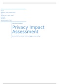 Privacy Impact Assessment HBO-rechten afgerond met een 10