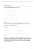 NURS 2221(Nurs2221) - Trends Exam 1 Practice Questions