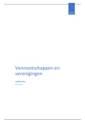 Lesnota's rechtspersonenrecht / vennootschappen en verenigingen (Hans De Wulf)