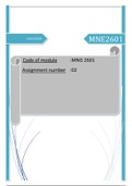 MNG 2601 Assignment 1 ,2,3 Awsners Exam bundle