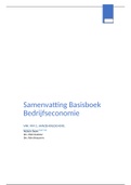 Samenvatting Basisboek Bedrijfseconomie, Fim 2, Hanzehogeschool