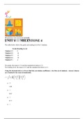 Sophia Statistics Unit 4 Milestone : Questions , Answers with Rationale (NEWEST, 2020)(LATEST answers, Download to score A)