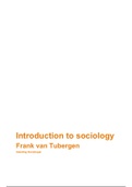Introduction to sociology - Frank van Tubergen (samenvatting)