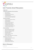 SOPHIA unit-1-tutorials-great-philosophers with complete solutions 2020
