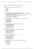 Opdrachten masteringbiology Voeding en Energie