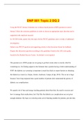 DNP 801 Topic 2 DQ 2