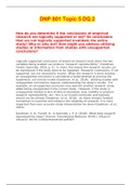 DNP 801 Topic 5 DQ 2 