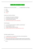 Liberty University : HIEU 201 Chapter 2 Quiz / HIEU201 Chapter 2 Quiz (LATEST, 2020)(All Correct Answers, Download to Score A)