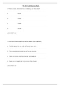 Chamberlain NR283 Test Question Bank / NR 283 Patho Test Bank (Latest Exam 1, Exam 2, Exam 3 and Final Exam) (Best Document for Exam/Test Preparation and Secure Highest Grade)
