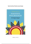 Samenvatting positieve psychologie h1 t/m h6