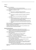 2.6 Clinical Psychology: Anxiety and Stress Summary in English 