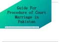 Take Console For Court Marriage in Pakistan - Know Court Marriage Procedure in Pakistan legally