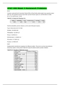 STAT 200 Week 3 Homework Problems / STAT200 Week 3 Homework Problems : Questions & Answers (LATEST, 2020)(All Correct answers, Download to score A)