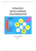 Samenvatting tentamenstof | Strategy Development | Colleges, reader, werkboek en voorbeelden