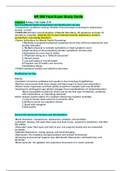 CHAMBERLAIN COLLEGE OF NURSING : NR 509 Final Exam Study Guide / NR509 Final Exam Study Guide (LATEST, 2020)(All Correct, Download to score A)