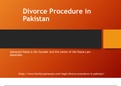 What is the Divorce Process in Pakistan – Advocate Nazia 