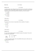 MATH 302 Quiz 2 with Answers/MATH 302 QUIZ 2 – QUESTION AND ANSWERS SET 1{GRADED A PLUS}