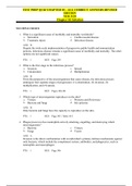 TEST PREP QUIZ CHAPTER 10 – ALL CORRECT ANSWERS REVISED EDITION(2020)