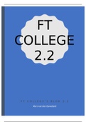 Fysiotherapie&comma; FT-Colleges Blok 2&period;2