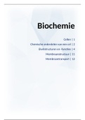 Complete Biochemie Samenvatting 1,2,4,11,12 (Essential Cell Biology 5e editie)