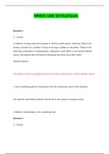 MN 551 Midterm Exam &lpar;5 Versions&rpar;&comma; MN 551 Final Exam &lpar;2 Versions&rpar;&colon; Kaplan University  &vert; Newest 2020&comma;  GRADED A&comma; 100&percnt; Correct