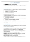 Samenvatting Basisboek Procesmanagement  (hfst1tm6) van Rienk Stuive