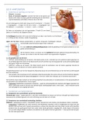 Samenvatting Inleiding in de ziekteleer - les 9 Hartziekten