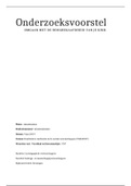 Onderzoeksvoorstel hoogbegaafdheid - Kwalitatieve methoden in de sociale wetenschappen 18-19