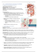 Samenvatting Inleiding in de ziekteleer - les 5 aandoeningen van maag en darmen