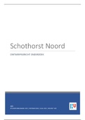 Ontwerpgericht onderzoek einddossier (Schothorst Noord) 