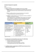 Alle leerdoelen Management & organisatie P4