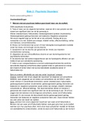 Snelle samenvatting Psychotic Disorders MHS4502 (NL): 30 voorbeeldstellingen