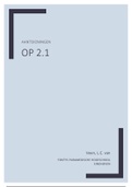 Samenvatting geheel OP2.1 (online onderwijs) 