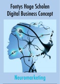 Fontys Commerciële Economie Digital Business Concepts - Periode 5 tentamen samenvattingen